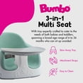 thumbnail image 2 of Elevador multiasiento Bumbo 3 en 1 para bebés con bandeja de alimentación de 6 a 36 m, 2 of 9