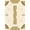 Green, Pattern 1, variant on ODIKA 4'x6' Olive Green Beige Mid Century Bordered Washable Area Rug Geometric Modern Design with Symmetry for Bedroom, Reading Nook, Pet Friendly & Non-Shedding