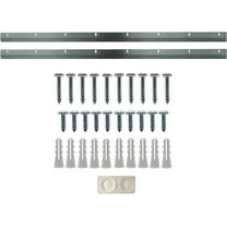 Picture Hang Solutions 30 in Light French Cleats for Metal and Wood 250-lb Capacity 1 Pair per Pack