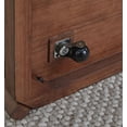 thumbnail image 4 of Signature Design by Ashley Trenmour Mid-Century Modern Rectangular Coffee Table with Storage Drawer, Casters & Shelf, Brown, 4 of 9