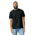 thumbnail image 5 of Gildan Softstyle Cvc T-Shirt for Men, Pure Heavy Cotton Rib Collar Pitch Black Tee, 5 Pack, 3XL, 5 of 5