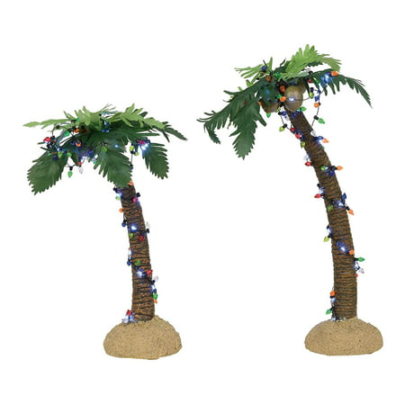 Department 56 Village Lighted Palm Trees Figurine 6003839