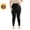 Black, variant on Kaemgyyd Leggings for Women Winter Warm Elastic High Waist Thick Tights Casual Thermal Fleece Lined Stretch Leggings