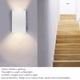 thumbnail image 5 of Aplique de Pared Para Exterior, Lámpara de Pared LED de 6W, Lámpara de Aluminio, Luz Blanca Cálida para Jardín, Camino, Sala de Estar, 5 of 7