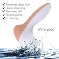 thumbnail image 4 of 5 in 1 Facial cleansing brush- waterproof face spin brush set, deep cleansing, gentle exfoliating, removing blackheads, massaging, face and body Peach, 4 of 7