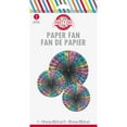 thumbnail image 2 of Fan 3 Ct Rainbow, Asst Sz, 2 of 3