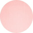 thumbnail image 1 of Ahgly Company Indoor Round Abstract Red Contemporary Area Rugs, 7' Round, 1 of 4