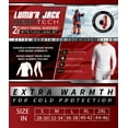 thumbnail image 3 of Lumb'r Jack Mens 2Pk Thermal Underwear Set, Long Johns & Base Layer Top, Grey/S, 3 of 3