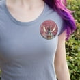 thumbnail image 2 of Jackalope Realistic Pinback Button Pin, 2 of 4