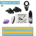 thumbnail image 2 of Kit Repuesto Guías Caña Pescar Anillo Cerámica Acero Inoxidable, 2 of 9