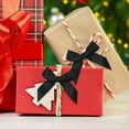 thumbnail image 4 of Christmas Tree Ornaments 50-Piece Magic Wand Set With Pre-Tied Satin Ribbon Bows In Red Green Gold White, 4 of 6