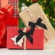 thumbnail image 4 of 50 adornos navideños de varita mágica con lazos de satén preatados | Adornos navideños finos de 20 cm | Satén de poliéster rojo, verde, dorado y blanco | Manualidades para envolver regalos con, 4 of 6