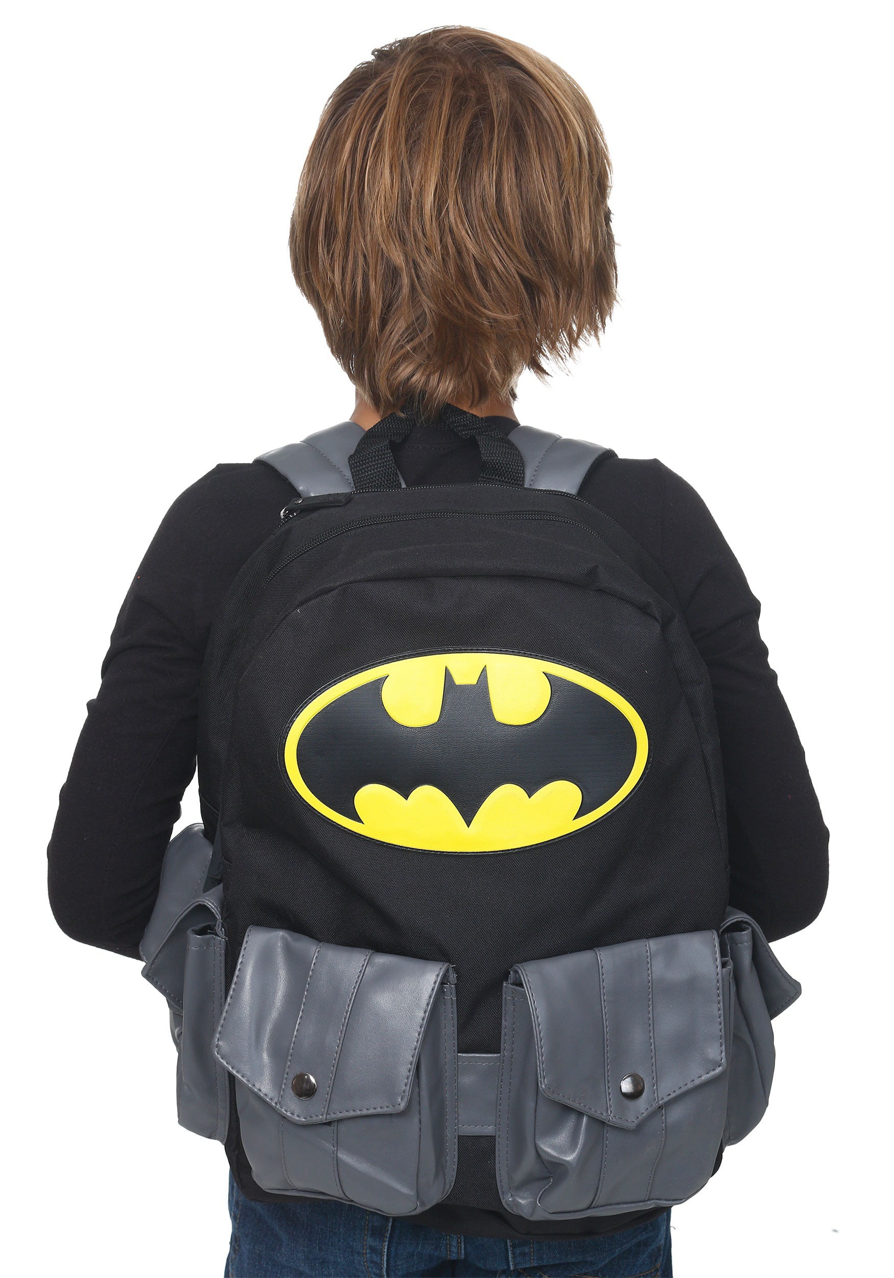 Leather Batman Backpack Inspired by 'The Dark Knight' Films
