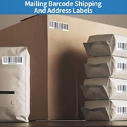 SJPACK 1 x 2-5/8 Shipping Return Address Mailing Labels 30 per Sheet Printable FBA Barcode Stickers for Laser & Inkjet Printer 30 Up White