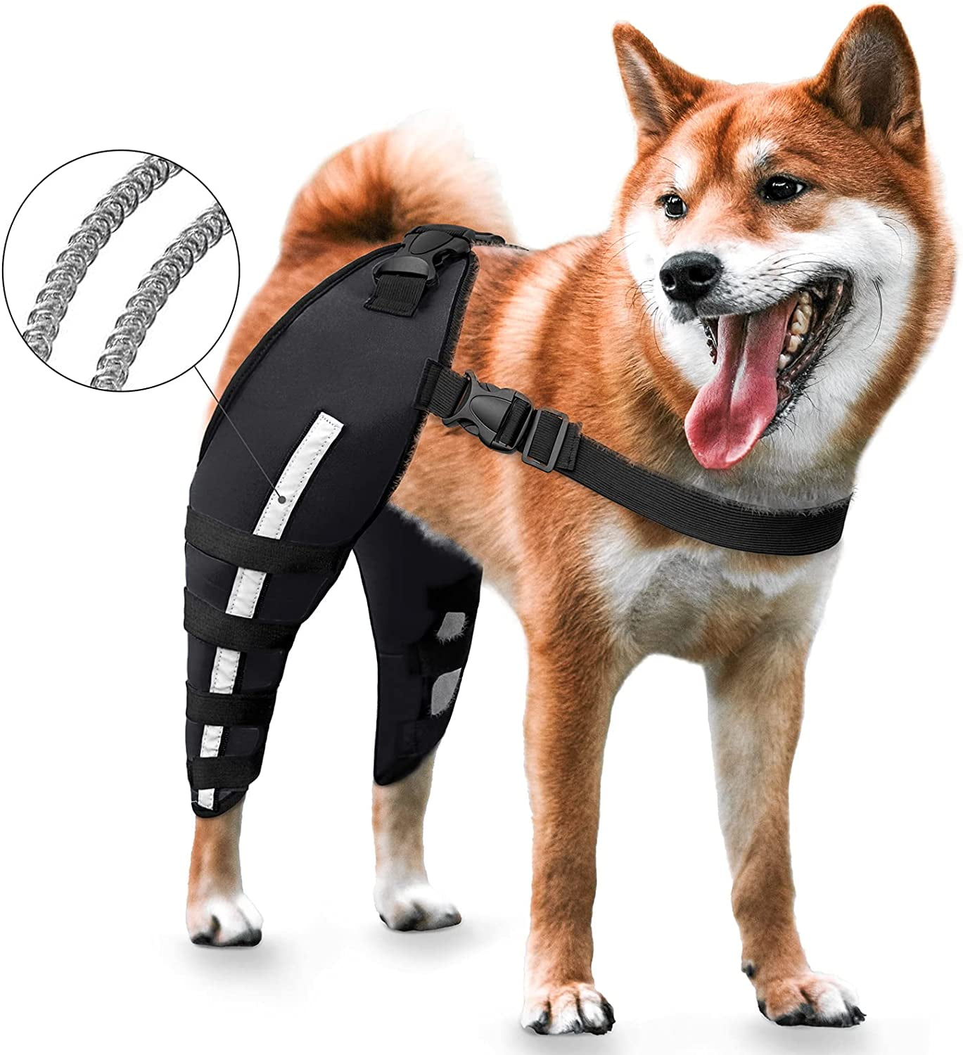 Jxr Dog Knee Braces for Pain CCL, ACL, Arthritis, Extra Support, Dog