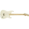 Fender Squier Deluxe Stratocaster Electric Guitar, Maple Fingerboard - Pearl White Metallic