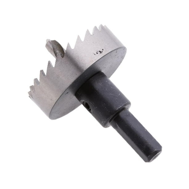 Broca TCT con punta de carburo de 27-80 mm duradera para acero inoxidable y metal 45mm