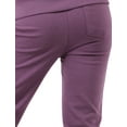 thumbnail image 4 of Ma Croix Womens Premium French Terry Joggers Wrinkle Resistant Sweatpants, 4 of 6