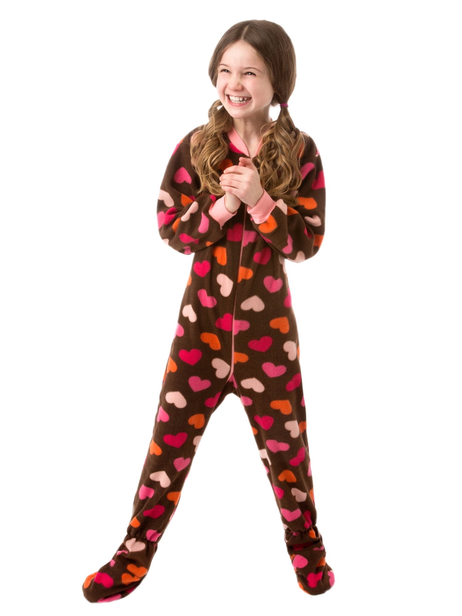 Trolls Toddler Girls Together in Harmony Microfleece Footed Blanket Sleeper Pajamas 