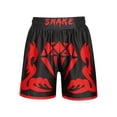 thumbnail image 3 of vastwit Kids Boys Muay Thai Shorts Boxing Kickboxing MMA Training Trunk Satin Fight BJJ Grappling Type I 3XL/140, 3 of 7