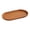 A, variant on Oval Pp Small Serving Tray with Edge,Wood Plates for Food Salad Dessert Fruit Bread Kitchen Counter Coffee Bar Bathroom Vanity Organize