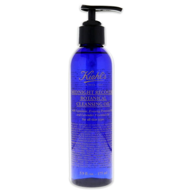 Limpiador Kiehls Aceite Limpiador botánico de recuperación de medianoche 5.9 oz