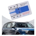 thumbnail image 1 of 0-20Mm Car Tyre Tire Tread Depth Gauge Meter Measurer Tool Ftb-Se Blue Single Scale, 1 of 10