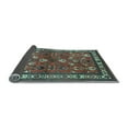 thumbnail image 2 of Ahgly Company Indoor Round Animal Light Blue Traditional Area Rugs, 6' Round, 2 of 4