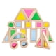 thumbnail image 3 of Bloques de construcción de 24 piezas, bloques de de madera, niños y niñas de 3 años + formas de colores, juguete sensorial geométrico de, 3 of 9