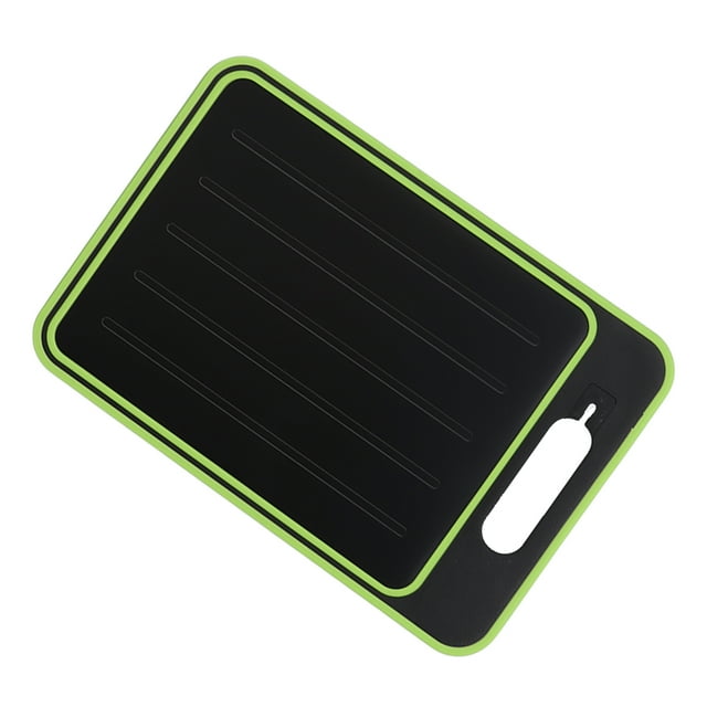 Double Sided Rapid Thawing Cutting Board with Knife Sharpener for Kitchen