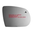 thumbnail image 3 of Fits 14-19 Cherokee 18-19 Compass Left Mirror Glass Lens w/Blindspot Icon, 3 of 6