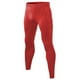 thumbnail image 1 of Amzcrzy Pantalones Yoga Hombre Leggings Ligeros Suaves Deportes Informales Cintura Alta Sin Costura Delantera Color Liso Correr Gimnasio Mallas Running Con Bolsillos Tallas S-2XL Rojo, 1 of 4