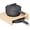 Charcoal, variant on Caraway Enameled Cast Iron Bundle – 8" Mini Skillet, 1.8 qt Sauce Pan with Lid & Storage Organizer – Durable, Cookware for Stovetop & Oven – No Seasoning Required – Gray