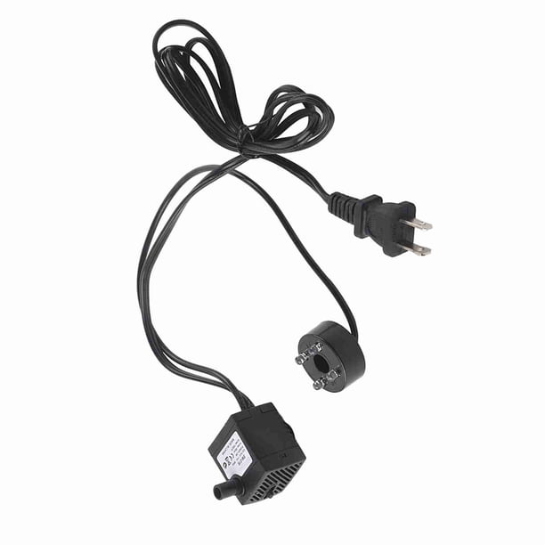 Bomba Sumergible Bomba Sumergida 2W Ultra Silenciosa Con Luz LED Para Acuario Fuente De Peces Estanque