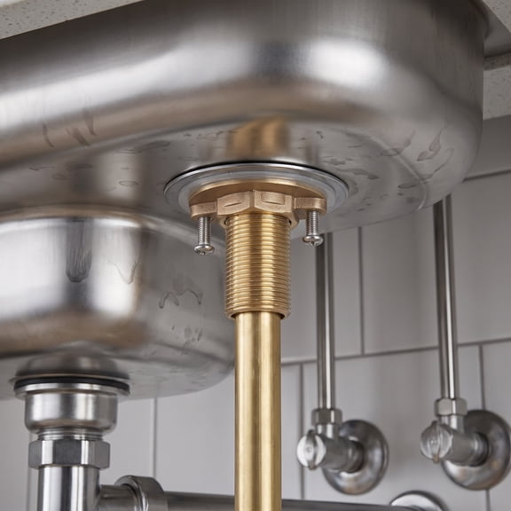 COOPHYA Brass Faucet Nut Kit with Washers for Kitchen and Bathroom Sink Installation and , 1 Set
