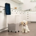 thumbnail image 4 of IRIS USA 47 Quart Airtight Pet Food Container Navy 1 Pack, 4 of 6