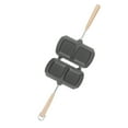 thumbnail image 4 of Frying Pan,Double Sided Frying Pan Double Sided Frying Pan Double Side Sandwich Pan Finest Materials, 4 of 8