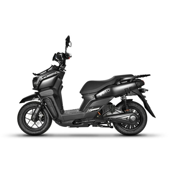 EMMO NOK Ebike - Electric Scooter - 110 km Long Range - Removable 84V50Ah Li Battery - QS Motor - Black