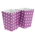 thumbnail image 2 of Cajas de palomitas de maíz BLESIY 12 Piezas Punto Envoltorio preestablecer púrpura, 2 of 8