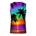thumbnail image 5 of Mens 3D Print Tank Top Summer Casual Novelty Polyester Gym Workout Bodybuilding Tank Tops, 5 of 5