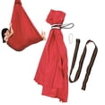 thumbnail image 4 of Columpio para Columpio sensorial ajustable para sala de estar, jardín, rojo Zulema Hamaca de columpio para niños, 4 of 8