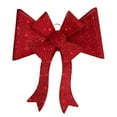thumbnail image 3 of Northlight LED Lighted Christmas Doorway Arch Decoration with Bow - 9.5' - Red, 3 of 3