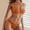 Orange, variant on Bra & Brief Sets Product Title for Year-Round Charm Lace Strap Underwire Bra Set in Red Elegant Gathered Design Men’s & Women’s Lingerie Ensemble