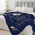 thumbnail image 3 of Bonus Mom Gifts, Gifts for Step Mom from Daughter, Bonus Mom Christmas Birthday Gifts, Wedding Gifts for Bonus Mom, Best Step Mom Gifts Ideas, Gifts for Step Mom for Christmas Blanket 50"x60", 3 of 6