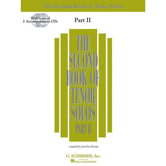 The Second Book of Tenor Solos Part II (Paperback)