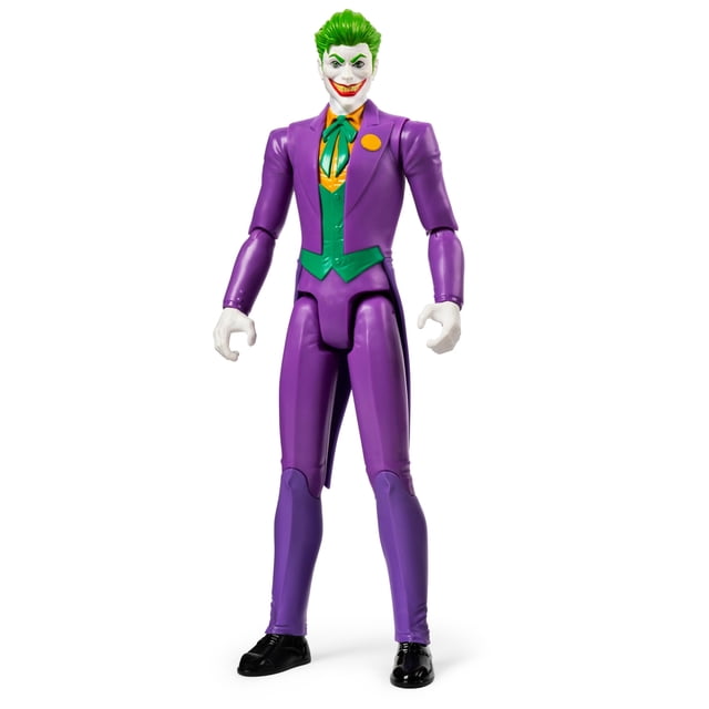 Spin Master Batman Toys Collection Flexible 12 Inch Joker Villain Action Figure for Children Ages 4 and Up