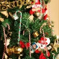 thumbnail image 4 of 10/20 piezas de bastones de caramelo navideños de acrílico para colgar en el árbol de Navidad, muletas retorcidas, decoración para el hogar, fiesta de Navidad y Año Nuevo, 4 of 5