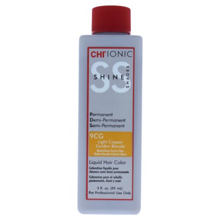 Chi Chi Ionic Shine Shades Liquid Hair Color 9cg Light Copper