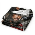 thumbnail image 2 of Roman Reigns Blanket, Super Soft Throw Blanket, Cozy Flannel Blankets For Boys Girls, Warm Blankets For Couch Sofa Bed, 80"X60", 2 of 7