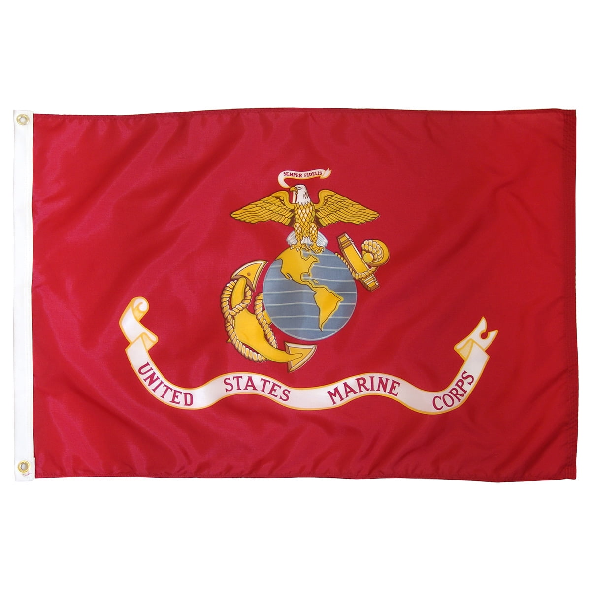 2x3 2'x3' EGA USMC Marines Marine Corps Flag Galvanized Pole Kit Eagle Top 2x3 2'x3' EGA USMC Marines Marine Corps Flag Galvanized Pole Kit Eagle Top